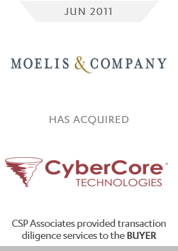 Moelis & Company CyberCore Technologies