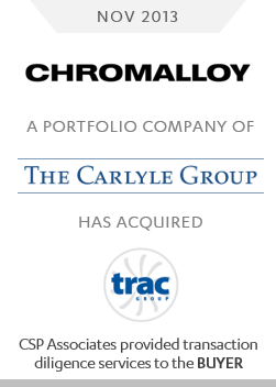 Chromalloy Carlyle Trac