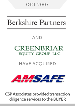 Berkshire Partners Greenbriar Equity Group Amsafe