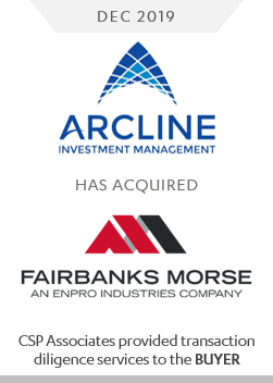 Arcline Investment Fairbanks Morse