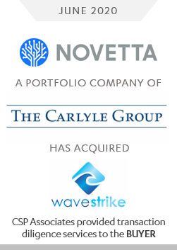 Novetta acquired Wavestrike - CSP Associates provided M&A transaction advisory