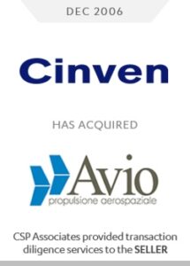 cinven avio m&a csp transaction due diligence advisory sell-side