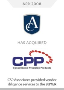 CA and CPP csp associates buy-side m&a due diligence