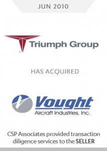 triumph group acquired vought csp m&a sell-side m&a screening