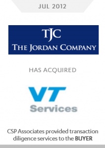 the jordan company vt services acquisition m&a market study csp associates