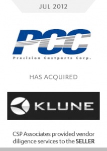 pcc klune csp associates sell-side m&a screening