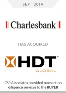 charlesbank acquired hdt global csp associates buy-side m&a due diligence
