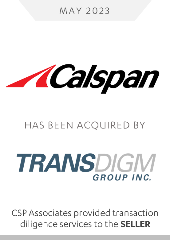 Calspan Transdigm Group INC